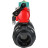 Кран шаровой BV4242E-FP-GRM-ISO Дн20 Ру10 полнопроходной, корпус - НПВХ, шар - НПВХ, уплотнение - EPDM, с пневмоприводом PA-DA-052, пневмораспределителем 4M310-08 DC24V и магнитным переключателем ALS200D в Алматы