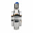 Затвор дисковый поворотный WBV3131E-2W-W-H Ду125 Ру10, пищевая нержавеющая сталь 304, уплотнение - EPDM, под приварку, с рукояткой в Алматы