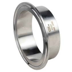 Штуцер CLAMP UC-31-W-119 Ду100 Ру10, корпус - нержавеющая сталь 304, присоединение - под приварку