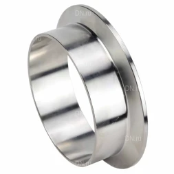 Штуцер CLAMP UC-31-W-119 Ду100 Ру10, корпус - нержавеющая сталь 304, присоединение - под приварку