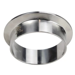 Штуцер CLAMP UC-31-W-119 Ду100 Ру10, корпус - нержавеющая сталь 304, присоединение - под приварку