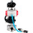 Кран шаровой BV3232P(4pc)-SP-3WL-T-ISO-H Ду32 Ру63, стандартнопроходной, нержавеющая сталь 316, PTFE, внутренняя резьба, с пневмоприводом PA-DA-052, пневмораспределителем 4V320-08 AC220V, БКВ APL-410N Ex, ручным дублером MON1-250-T26-ISO в Алматы