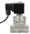 Клапан электромагнитный на высокое давление VS931-PT-NC-220VAC 3/4″ Ду20 Ру6-100 соленоидный двухходовой поршневой, корпус - нержавеющая сталь 304, уплотнение - PTFE, резьбовой, пилотного действия, нормально закрытый, катушка - 220В в Алматы