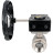 Кран шаровой BV3232P(2pc)-FP-T-ISO-H 3″ Ду80 Ру40 полнопроходной двухходовой, нержавеющая сталь SS316, внутренняя резьба, уплотнение - PTFE, с редуктором HAM RQN-Z в Алматы