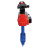 Затвор дисковый поворотный WBV1432N-2W-Fb-H Ду80 Ру16, корпус - чугун GGG50, диск - нержавеющая сталь 316L, уплотнение - NBR, с пневмоприводом PA-SA-105 с возвратными пружинами, пневмораспределителем 4M310-08 DC24V, БКВ APL-210N в Алматы