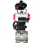 Кран шаровой BV3232P(3pc)-FP-SW-ISO-H Ду100 Ру63 полнопроходной, корпус - нержавеющая сталь SS316, под приварку, с пневмоприводом PA-DA-105, пневмораспределителем 4M310-08 AC220V, БКВ APL-410N EX, ручным дублером MON3-700-T38-ISO в Алматы