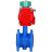 Затвор дисковый поворотный WBV1313E-2W-F-H Ду80 Ру16 фланцевый, корпус - чугун GGG40, диск - чугун GGG40, уплотнение - EPDM, с пневмоприводом PA-DA-105 и магнитным переключателем ALS200D в Алматы