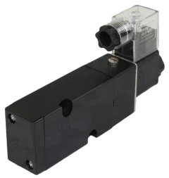 Пневмораспределитель 4M310-08 DC24V 1/4″ моностабильный, пятиканальный, для четвертьоборотных пневмоприводов (на корпус)