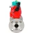 Кран шаровой BV3232P(3pc)-FP-F-ISO-H Ду25 Ру40 полнопроходной, фланцевый, корпус - нержавеющая сталь 316, уплотнение - PTFE, с пневмоприводом PA-DA-052 и магнитным переключателем ALS200D в Алматы