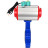 Затвор дисковый поворотный WBV1616E-2W-Fb-H Ду125 Ру16 LUG корпус - чугун QT450, диск - чугун QT450, уплотнение - EPDM, с пневмоприводом PA-DA-105, пневмораспределителем 4M310-08 DC24V и магнитным переключателем ALS200D в Алматы