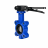 Затвор дисковый поворотный WBV1616E-2W-Fb-H Ду125 Ру16 LUG межфланцевый, корпус - чугун QT450, диск - чугун QT450, уплотнение - EPDM, с рукояткой и двумя концевыми датчиками LS-103 250В в Алматы