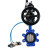 Затвор дисковый поворотный WBV1631E-2W-Fb-H Ду150 Ру16 LUG корпус - чугун QT450, диск - нержавеющая сталь 304, уплотнение - EPDM, с пневмоприводом PA-DA-105-1, пневмораспределителем 4V320-08 AC220V, БКВ APL-410N EX и БПВ AFC2000 в Алматы