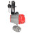 Кран шаровой BV3232P(2pc)-FP-T-ISO-H Ду25 Ру63 полнопроходной двухходовой, нержавеющая сталь SS316, внутренняя резьба, уплотнение - PTFE, с пневмоприводом PA-DA-052 двойного действия, с пневмораспределителем 4M310-08 DC24V, с БПВ AFC2000 в Алматы