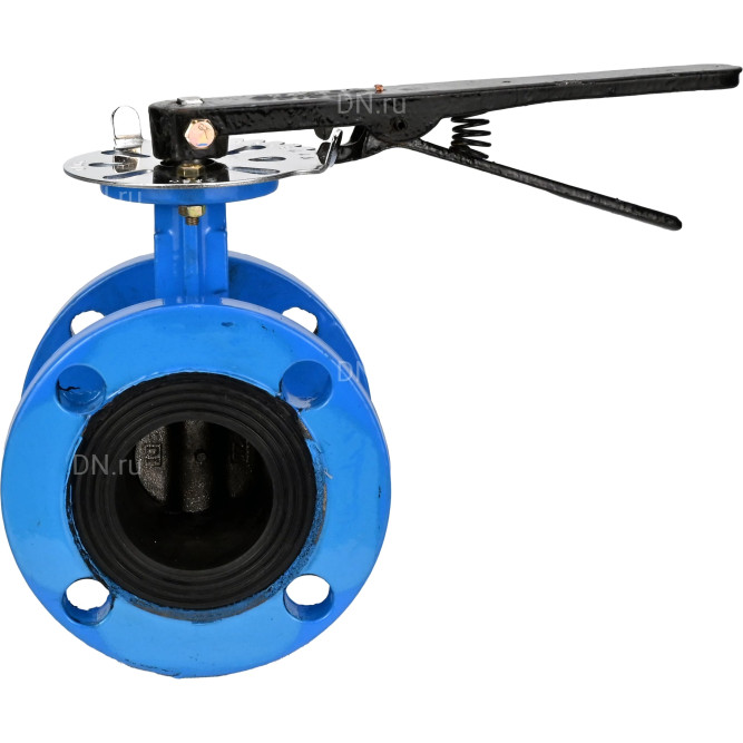 Затвор дисковый поворотный WBV1313E-2W-F-H Ду65 Ру16 фланцевый, корпус - чугун GGG40, диск - чугун GGG40, уплотнение - EPDM, с рукояткой, с ISO-фланцем F05, квадрат штока 9х9 в Алматы