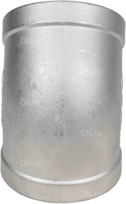 Отвод (полуотвод) ВР-ВР-304 1″ Ду25 Ру16 угол 45°, корпус - нержавеющая сталь 304, присоединение - внутренняя / внутренняя резьба в Алматы