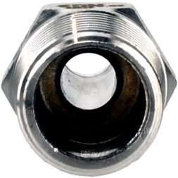 Штуцер елочка BF31-T-3/4-25 3/4″х25мм Ду20 Ру16 шланговый, корпус - нержавеющая сталь AISI 304 (CF8), присоединение - наружная резьба/штуцер