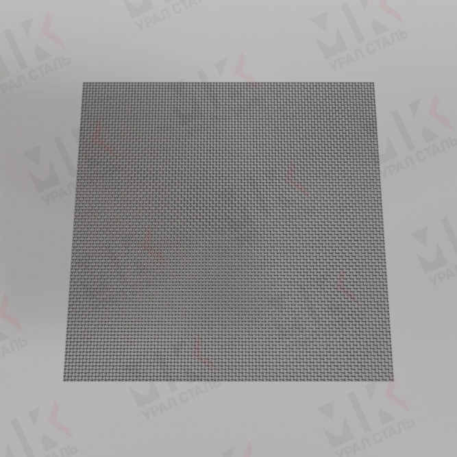 Сетка тканая нержавеющая 1х1х0.5 мм 12Х18Н9Т ТУ 14-4-1561-89 саржевая в Алматы