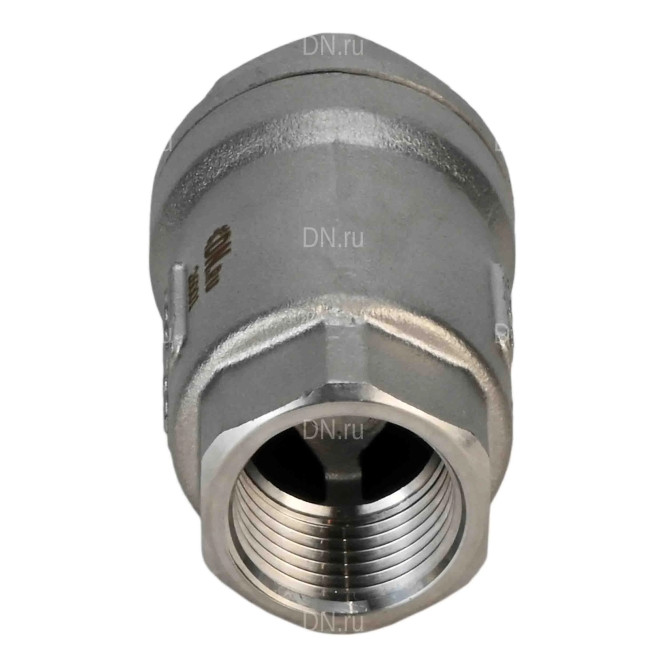 Клапан обратный VCS3232P-T 1″ Ду25 Ру63 резьбовой, пружинный, корпус - нержавеющая сталь 316, диск - нержавеющая сталь 316, уплотнение - металл в Алматы