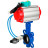 Затвор дисковый поворотный WBV1413E-2W-Fb-H Ду40 Ру16 корпус - чугун GGG50, диск - чугун GGG40, уплотнение - EPDM, 9х9, F05, с пневмоприводом PA-DA-052, пневмораспределителем 4V320-08 AC220V и магнитным переключателем ALS200D в Алматы