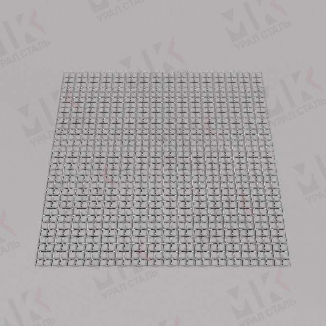 Сетка рифленая квадратная нержавеющая 3х1.6 мм ТУ 1276-002-38279335-2013 в Алматы