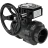 Кран шаровой BV4242E-FP-GRM-ISO Дн100 Ру10 полнопроходной, корпус - НПВХ, шар - НПВХ, уплотнение - EPDM, с редуктором RDN RQN3-150Z-T24 в Алматы