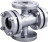 Стекло смотровое SG2-34G-F тип В ГОСТ 21836-2021 Ду25 Ру40, углеродистая сталь, фланцевое в Алматы