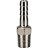Штуцер елочка BF31-T-1 1/4-32 1 1/4″х32мм Ду32 Ру16 шланговый, корпус - нержавеющая сталь AISI 304 (CF8), присоединение - наружная резьба/штуцер в Алматы