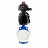 Затвор дисковый поворотный WBV3434Pf-2W-Fb-R Ду150 Ру16, корпус - углеродистая сталь WCB, диск - углеродистая сталь WCB, футерованный PTFE, уплотнение - PTFE, с пневмоприводом PA-DA-105-1, пневмораспределителем 4M310-08 DC24V и БКВ APL-410N EX в Алматы