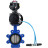 Затвор дисковый поворотный WBV1631N-2W-Fb-H Ду125 Ру16 LUG корпус - чугун QT450, диск - нержавеющая сталь 304, уплотнение - NBR, с пневмоприводом PA-DA-105-1, пневмораспределителем 4V320-08 AC220V, БКВ APL-510N EX и БПВ AFC2000 в Алматы