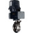 Затвор дисковый поворотный WBV3131S-2W-C-H Ду20 Ру10 кламповый, корпус - пищевая нерж. сталь AISI 304, диск - нерж. сталь AISI 304, уплотнение - Silicon, с электроприводом четвертьоборотным QTSA-N-003EM-O0-220VAC с пружинным возвратом в Алматы