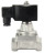 Клапан электромагнитный VS731-PT-NC-24VAC 1 1/2″ Ду40 Ру5 прямого действия двухходовой, корпус - сталь нержавеющая 304, присоединение - внутренняя резьба, уплотнение - PTFE, нормально-закрытый, катушка - 24 В AC в Алматы