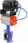 Затвор дисковый поворотный WBV1432N-2W-Fb-H Ду125 Ру16, корпус - чугун GGG50, диск - нержавеющая сталь 316L, уплотнение - NBR, с пневмоприводом PA-SA-140 и с электропневматическим поворотным позиционером YT-1000RSN с обратной связью в Алматы