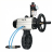 Затвор дисковый поворотный WBV4242E-2W-Fb-ISO Дн65 Ру10 межфланцевый, корпус - НПВХ, диск - НПВХ, уплотнение - EPDM, с пневмоприводом PA-DA-105-1, пневмораспределителем 4V320-10 AC220V и БПВ AFC2000 в Алматы