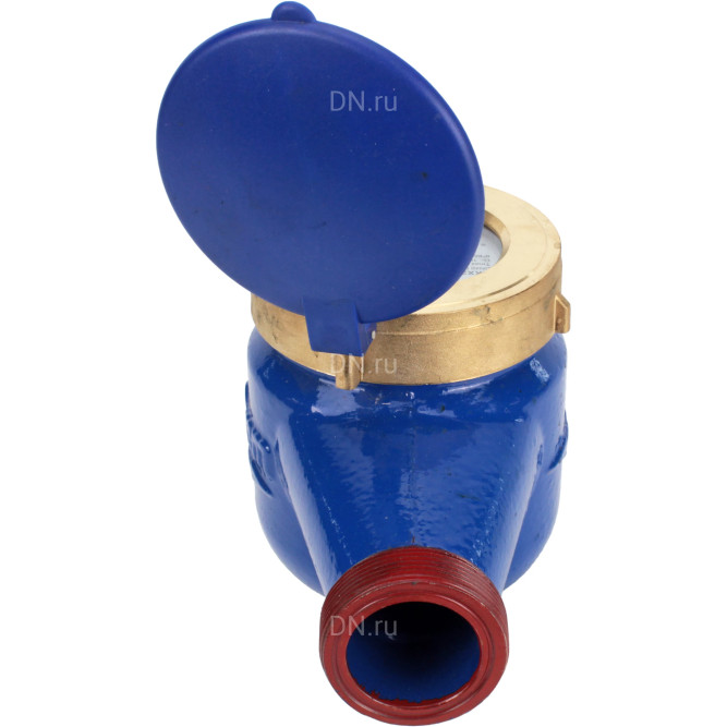 Счетчик холодной воды крыльчатый MKХ2 Ду50 Ру16, многоструйный, чугунный, резьбовой, L=300мм в Алматы