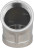 Отвод (полуотвод) ВР-ВР-304 1/2″ Ду15 Ру16 угол 45°, корпус - нержавеющая сталь 304, присоединение - внутренняя / внутренняя резьба в Алматы