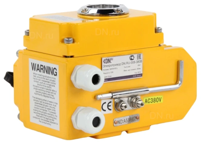 Электропривод четвертьоборотный QT-N-005EM-O1-380VAC-У1 380В в Алматы