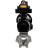 Кран шаровой BV3232P(3pc)-FP-SW-ISO-H Ду100 Ру63 полнопроходной, корпус - нержавеющая сталь SS316, под приварку, с пневмоприводом PA-DA-105-1, пневмораспределителем 4M310-08 AC220V, БКВ APL-410N EX, БПВ AFC2000 в Алматы