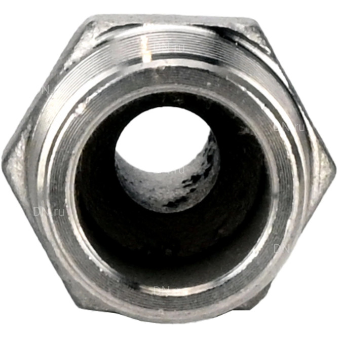 Штуцер елочка BF32-T-1/4-8 1/4″х8мм Ду8 Ру16 шланговый, корпус - нержавеющая сталь AISI 316 (CF8M), присоединение - наружная резьба/штуцер в Алматы