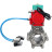 Кран шаровой BV3232P(3pc)-FP-SW-ISO-H Ду40 Ру63 полнопроходной, корпус - нержавеющая сталь SS316, под приварку, с пневмоприводом PA-DA-065, пневмораспределителем 4V320-10 AC220V, магнитным переключателем ALS200D в Алматы