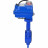 Затвор дисковый поворотный WBV1432E-2W-Fb-H Ду40 Ру16, корпус - чугун GGG50, диск - нержавеющая сталь 316L, уплотнение - EPDM, с электроприводом QT-N-003EM-O1-220VAC-У1 blue 220В в Алматы