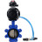 Затвор дисковый поворотный WBV1616N-2W-Fb-H Ду125 Ру16 LUG корпус - чугун QT450, диск - чугун QT450, уплотнение - NBR, с пневмоприводом PA-DA-105-1, пневмораспределителем 4V320-10 AC220V и БКВ APL-210N в Алматы