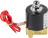 Клапан электромагнитный VS100-ET-NC-24VAC 1/4″ Ду8 Ру10 прямого действия двухходовой, корпус - латунь, присоединение - внутренняя резьба, уплотнение - EPDM, нормально-закрытый, катушка - 24 В AC в Алматы