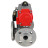 Кран шаровой BV3232P(4pc)-FP-3WL-F Ду50 Ру16 полнопроходной трехходовой, фланцевый, корпус - нержавеющая сталь SS316, с пневмоприводом PA-SA-105 с возвратными пружинами и пневмораспределителем 4M310-08 AC220V в Алматы