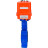 Затвор дисковый поворотный WBV1616E-2W-Fb-H Ду50 Ру16 LUG корпус - чугун QT450, диск - чугун QT450, уплотнение - EPDM, межфланцевый, с электроприводом QT-N-003EM-O1-220VAC-У1 MINI 220В в Алматы