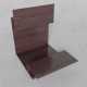 Планка угла внешнего сложного 2000 мм 0,45 мм Print Elite Antique Wood TwinColor