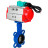 Затвор дисковый поворотный WBV1413E-2W-Fb-H Ду125 Ру16 корпус - чугун GGG50, диск - чугун GGG40, уплотнение - EPDM, с пневмоприводом PA-DA-105 и магнитным переключателем ALS200D в Алматы