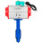 Затвор дисковый поворотный WBV1413E-2W-Fb-H Ду125 Ру16 корпус - чугун GGG50, диск - чугун GGG40, уплотнение - EPDM, с пневмоприводом PA-DA-105 и магнитным переключателем ALS200D в Алматы