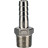 Штуцер елочка BF32-T-1/2-10 1/2″х10мм Ду15 Ру16 шланговый, корпус - нержавеющая сталь AISI 316 (CF8M), присоединение - наружная резьба/штуцер в Алматы