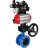 Затвор дисковый поворотный WBV1313E-2W-F-H Ду150 Ру16 фланцевый, корпус - чугун GGG40, диск - чугун GGG40, EPDM, с пневмоприводом PA-DA-130, пневмораспределителем 4M310-08 AC220V, БКВ APL-510N EX, ручным дублером MON1-250-T26-ISO и БПВ AFC2000 в Алматы
