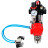 Кран шаровой BV3232P(2pc)-FP-T-ISO-H Ду25 Ру63, полнопроходной внутреннняя резьба, нержавеющая сталь SS316, PTFE, с пневмоприводом PA-SA-065 с возвратными пружинами, с пневмораспределителем 4V320-10 AC220V, с БКВ APL-410N EX, с БПВ AFC2000 в Алматы